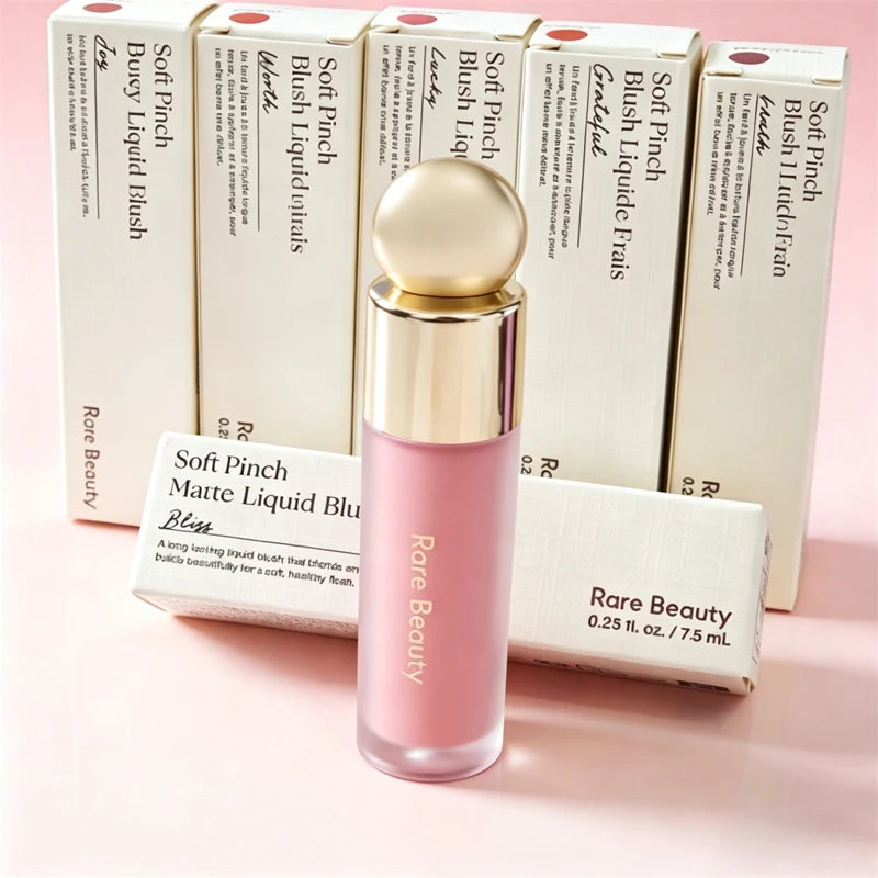 Rare Beauty Makeup Facial Stereoscopic Bronzer Contour Stick Liquid Blusher Nature Plump Waterproof Nose Shadow Highlight Rouge