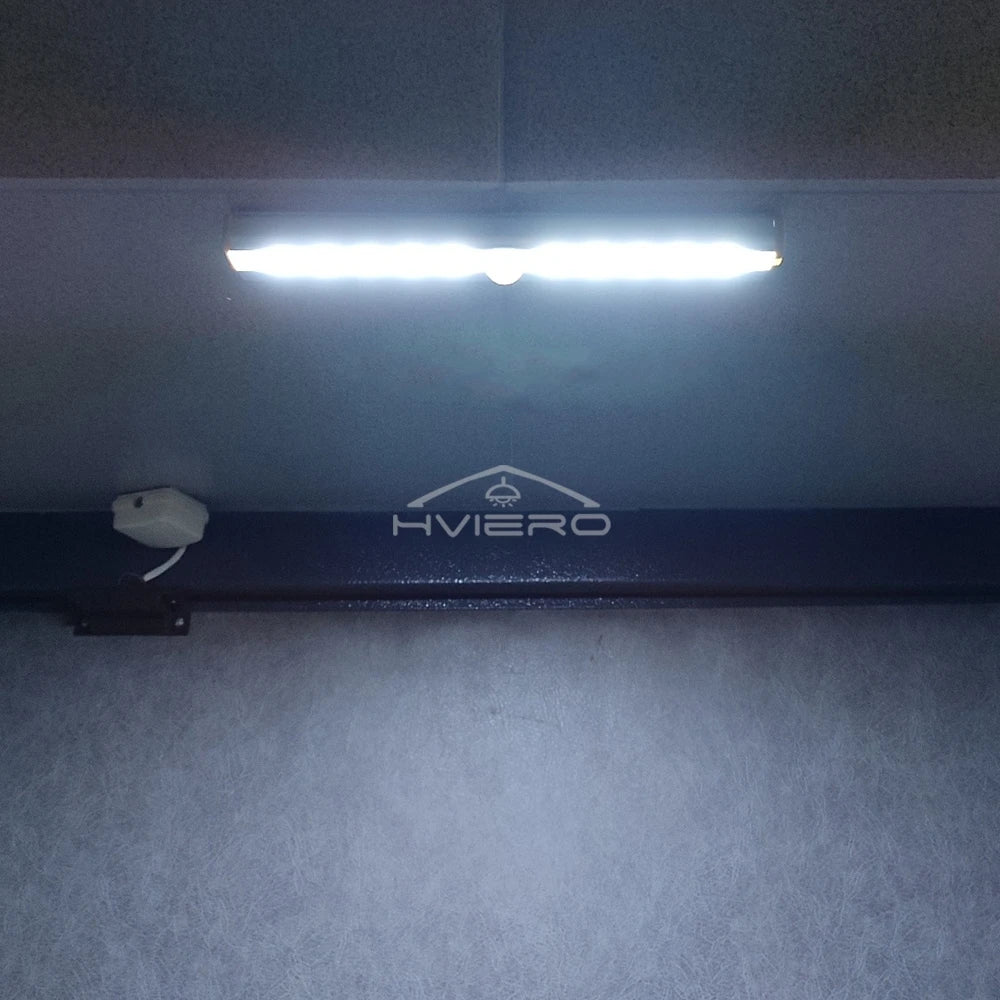 1/2/4/8X Smart Perception Closet Stairs Lighting 6/10LED PIR Motion Sensor Lamp Cupboard Wardrobe Bed Under Cabinet Night Light