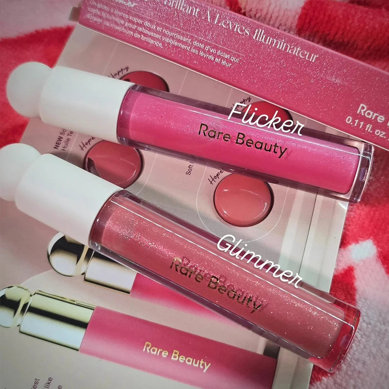 Rare Beauty Lipstick Lip Waterproof Gloss Glossy Shimmer Liquid Blush Long-lasting Non-makeup Liquid Contour Natural Blendable