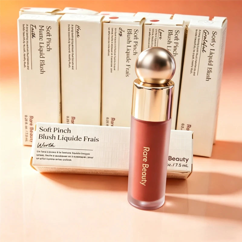Rare Beauty Makeup Facial Stereoscopic Bronzer Contour Stick Liquid Blusher Nature Plump Waterproof Nose Shadow Highlight Rouge