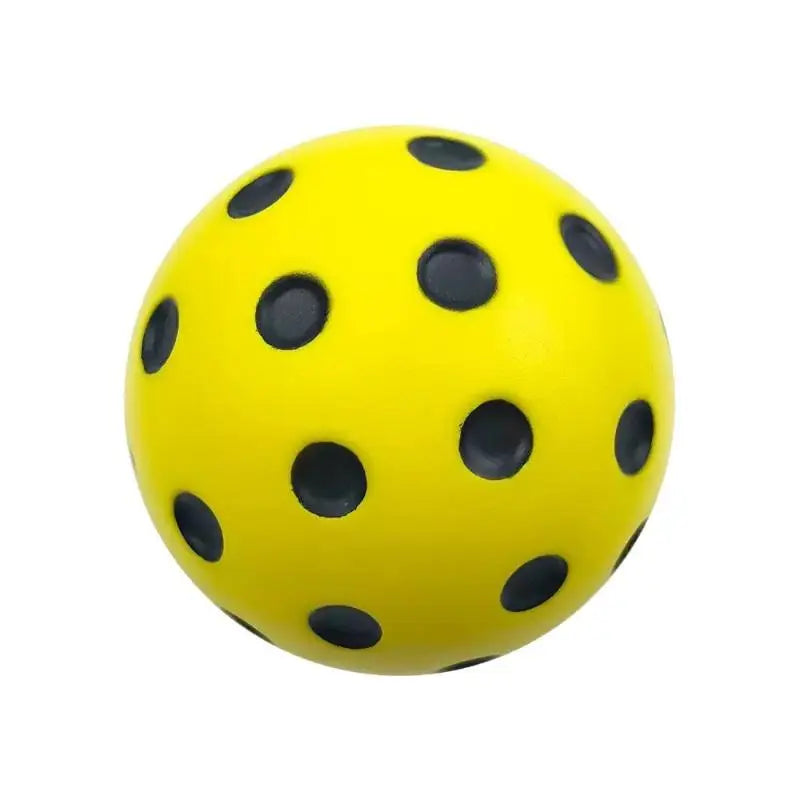 1PC PU Foam Silent Ball for Indoor Pickleball Activities with High Bounce Resistance, Non-Disturbing.