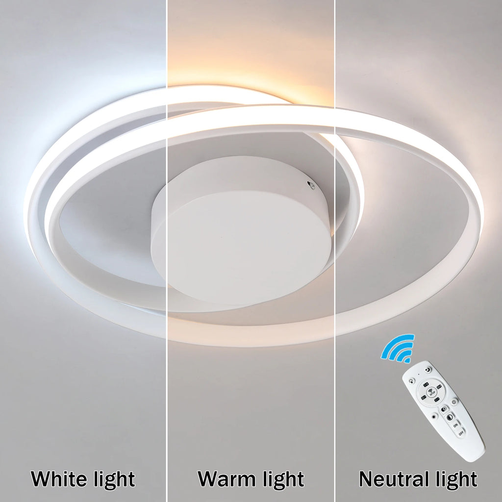 Modern Ceiling Light LED Chandelier Lamp Luminaire Living Dining Room Lighting Acrylic Surface Mounted Home Decor Indoor Fixture
