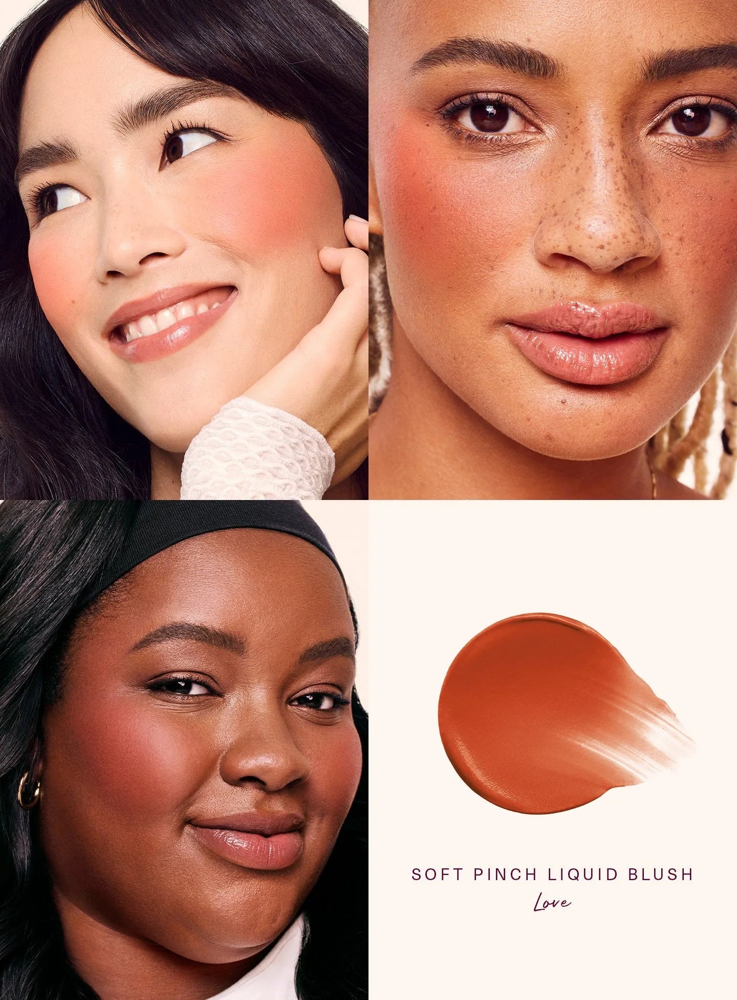 Rare Beauty Soft Pinch Matte Bouncy Cushiony Cream-to-powder Blush Airy and Lightweight Makeup Positive Light Liquid Luminizer