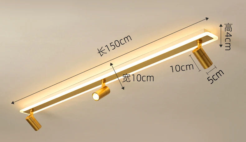Nordic home decoration salon bedroom Spotlights smart led lamp lights for room dimmable Ceiling light lamparas indoor lighting