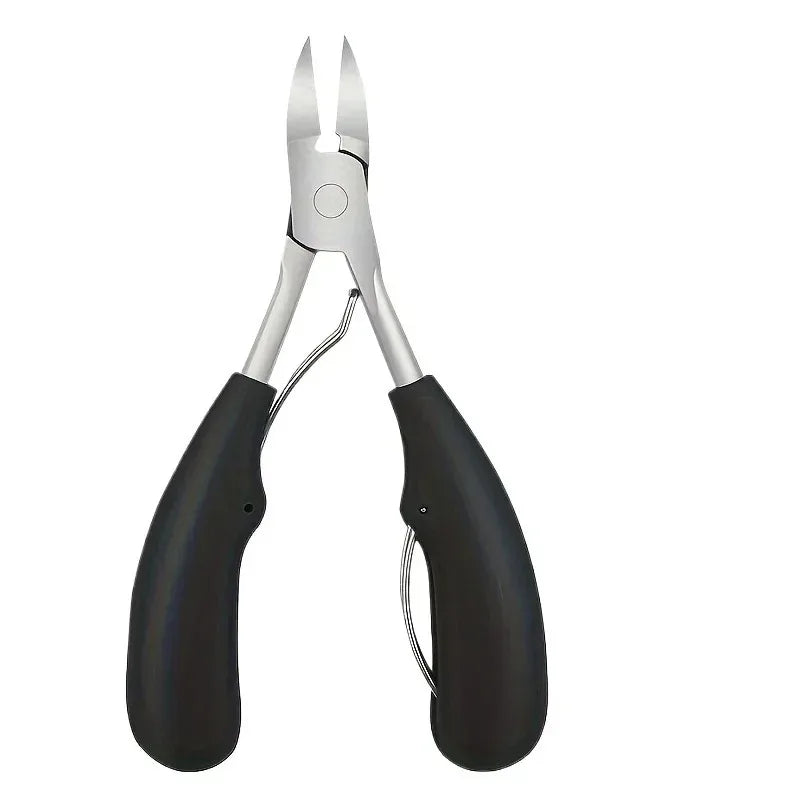Nail Care Kit for Ingrown & Thick Toenails - Heavy-Duty Clippers Set with Nail File, Cuticle Nippers, and Grooming Tools