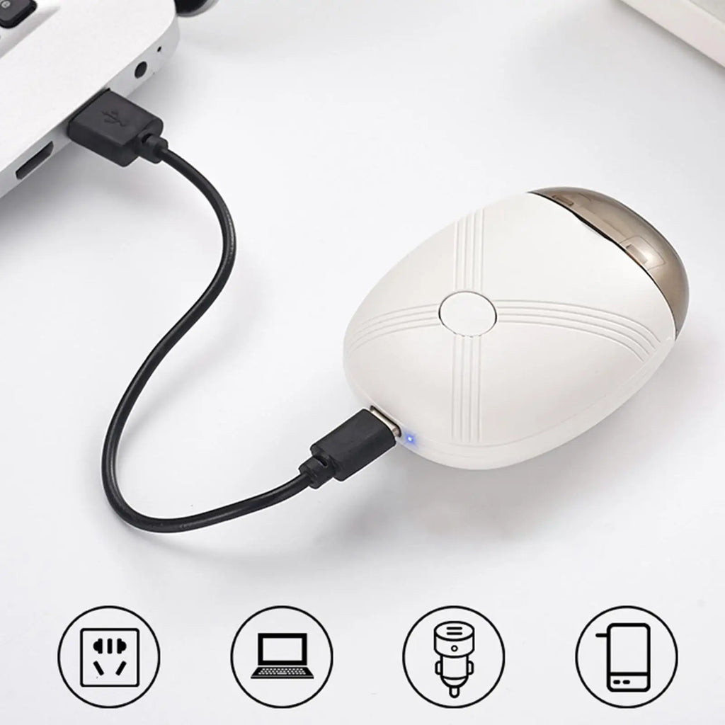 All-in-One Electric Nail Care Kit Includes Grinding Polishing and Trimming Functions with 3-Speed Rechargeable for Adult Manicur