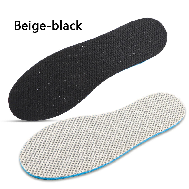 NEW Soft and Thickened Shock Absorption Basketball Insole Double Sided Breathable and Sweat Absorbing Elastic Sports Insole,