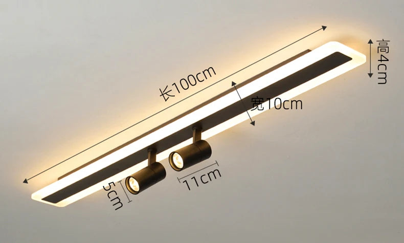 Nordic home decoration salon bedroom Spotlights smart led lamp lights for room dimmable Ceiling light lamparas indoor lighting