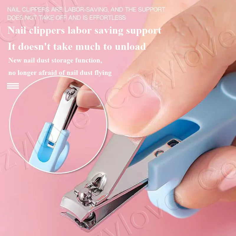 Baby Nail Care & Grooming Set with Clipper, Scissors, Brush, Comb for Newborns,Nail Trimmer Kit Healthcare Tools