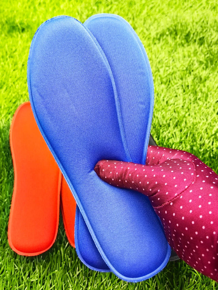 One Pair  Memory Foam Shoe Insoles Breathable Absorbing Arch Soft Comfortable Athletic Insole Shock Sport Shoes Pad Pain Relief