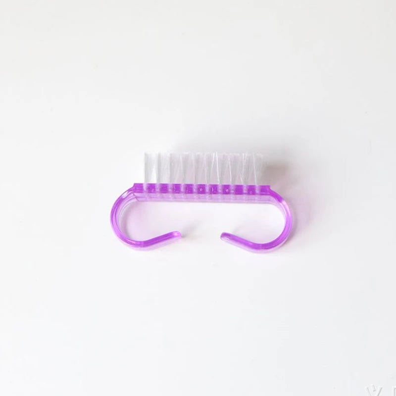 Nail Cleaning Nail Brush Tools File Nail Art Care Manicure Pedicure Soft Remove Dust Small Angle Clean Brush for nail care