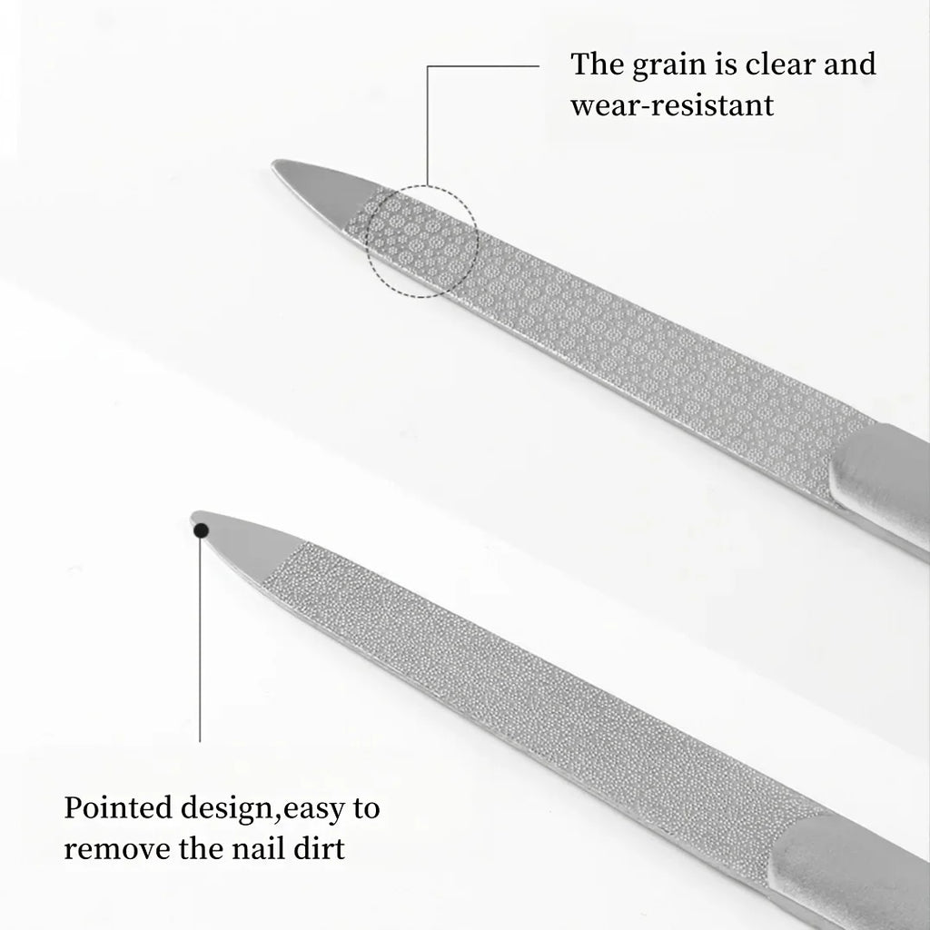 Stainless Steel Nail Care Kit, Cuticle Trimmer, Nail Cuticle Nippers, Ingrown Toenail Removal Kit,removal and foot repair tools