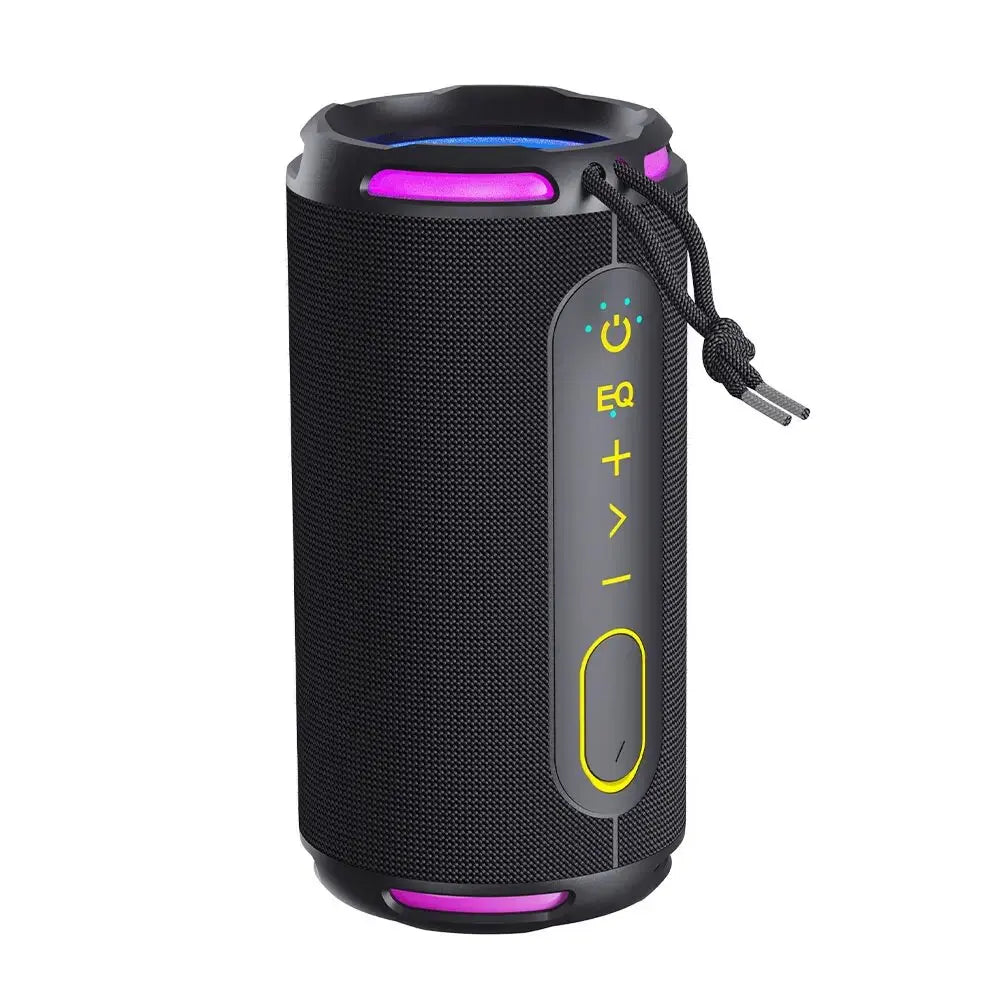 [Upgraded]Portable Bluetooth Speaker, 50W Loud Stereo Sound, IPX7 Waterproof, 10H Playtime, RGB Lights,Perfect for Party/Outdoor