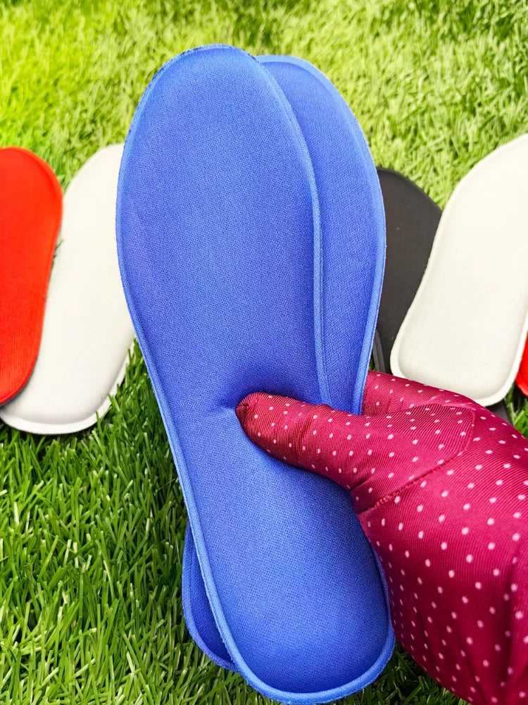 One Pair  Memory Foam Shoe Insoles Breathable Absorbing Arch Soft Comfortable Athletic Insole Shock Sport Shoes Pad Pain Relief