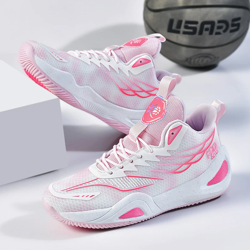 Men's Training Basketball Shoes Anti Slip Durable Cushion Lightweight Breathable Sneakers Outdoor Indoor Athletic Sport Shoes