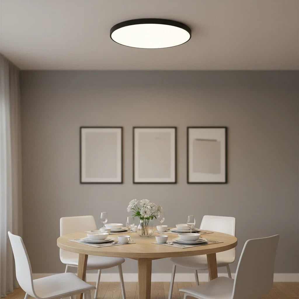 Smart Led Ceiling Light with Remote Control 3 Colors Dimmable Ceiling Lights Ultrathin Panel Lamps Bedroom Kitchen Ceiling Lamp