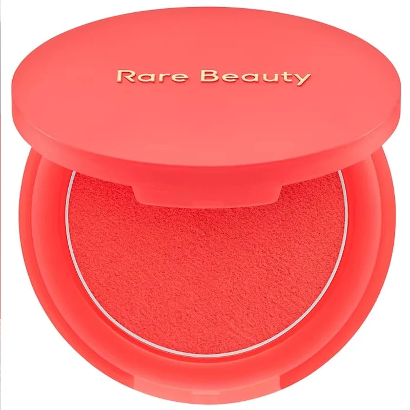 Rare Beauty The Cream To Powder Blush Has A Dreamy Color and A Long-lasting, Blurry Matte Effect Skin Texture Isn't Emphasized