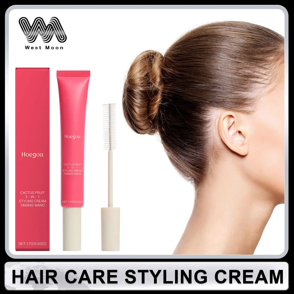 Hair Styling Cream Improves Frizz Softens and Prevents Split Hair Volume Lift Styling Cream Long Lasting Control Frizz Hair Care