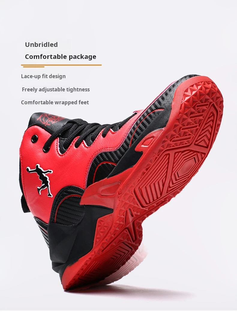 Kids Boy Breathable Basketball Woman Training Sneakers Zapatillas Men's Basketball Shoes High Top Basketball Shoes Outdoor 2025