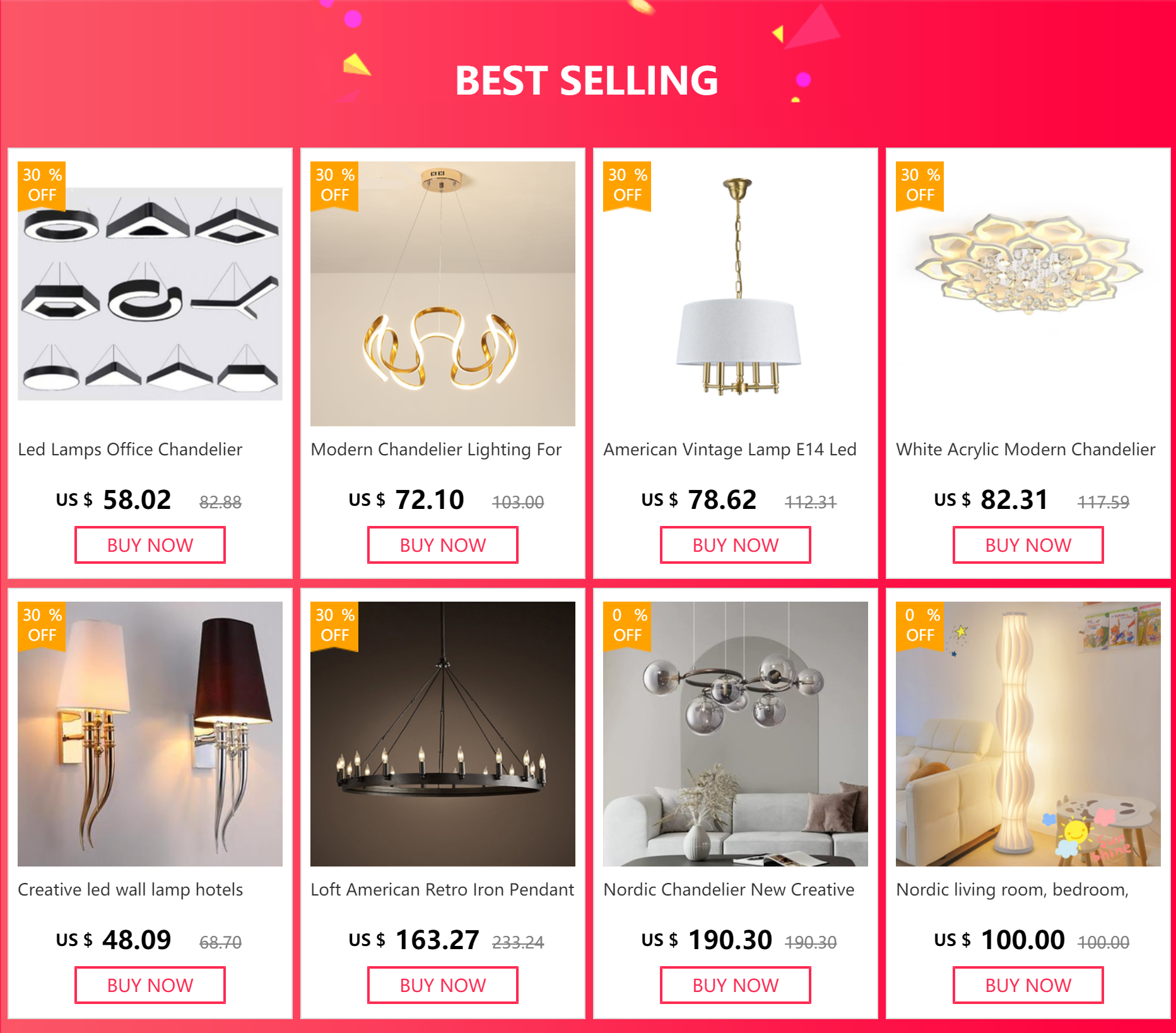Modern ceiling lights For indoor home lighting lamparas de techo led lamps for living room luminaria teto pendente