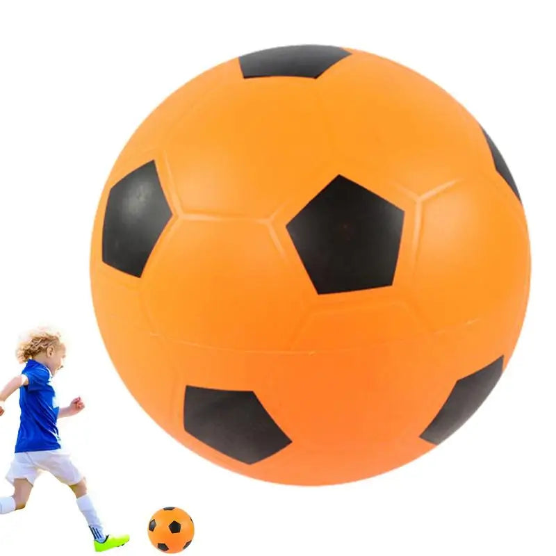 21cm Bouncing Mute Ball Toy Indoor S ilent Basketball Baby Toy Silent Soft Soccer Ball Bounce Basketball Child Sports Games
