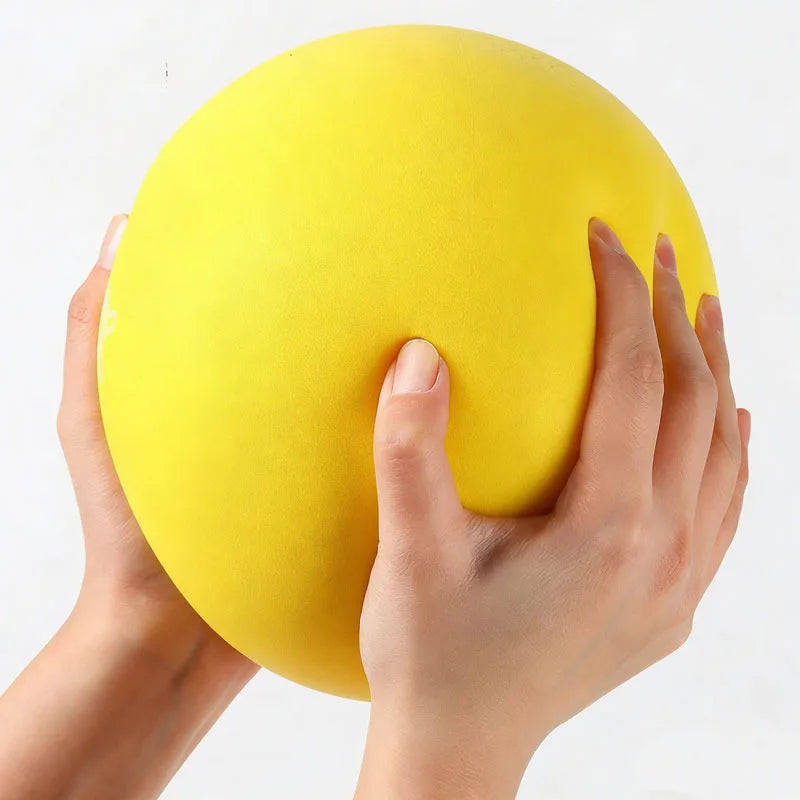 High Bounce Indoor Basketball Silent Ball 18CM Foam Sponge Quiet Dribbling Sensory Integration Sports Toys For Kids Boys Girls