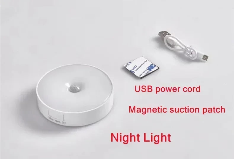 Motion Sensor Smart Led Night Light, Square Lens Eye Protection Bedside Lamp,for Wardrobe,Living Room,Bedroom,Staircase,Camping