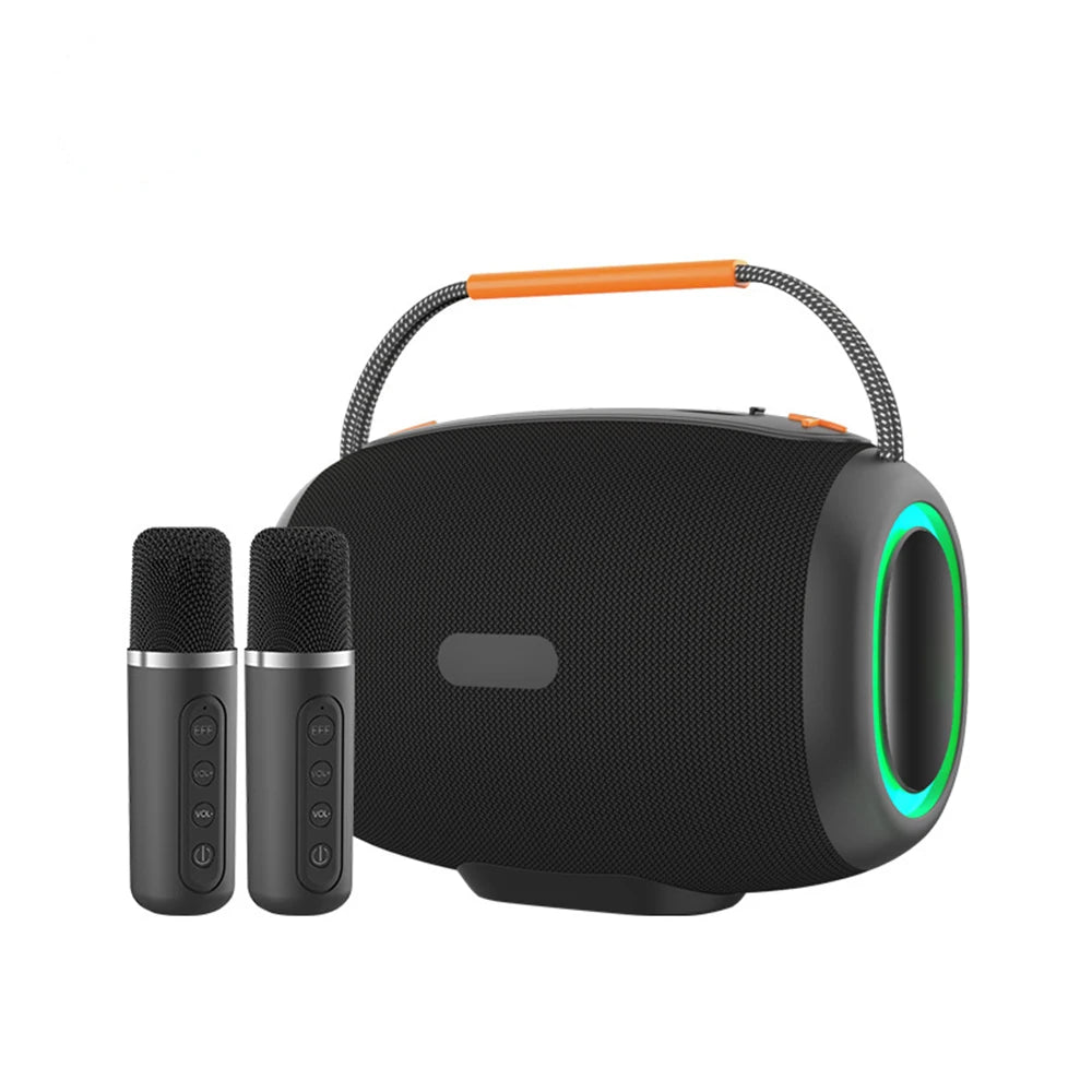 Wireless Bluetooth speaker, computer small sound system, karaoke, household portable mini subwoofer, amplifier all-in-one