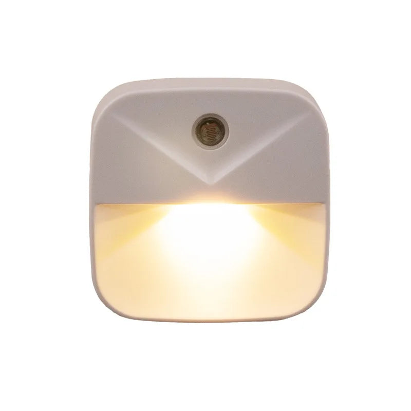 Led Wall Lamp EU Plug-In Smart Light Control Sensor Light 220V Wall Light for Home Corridors Bathrooms Hallways Closet Bedroom