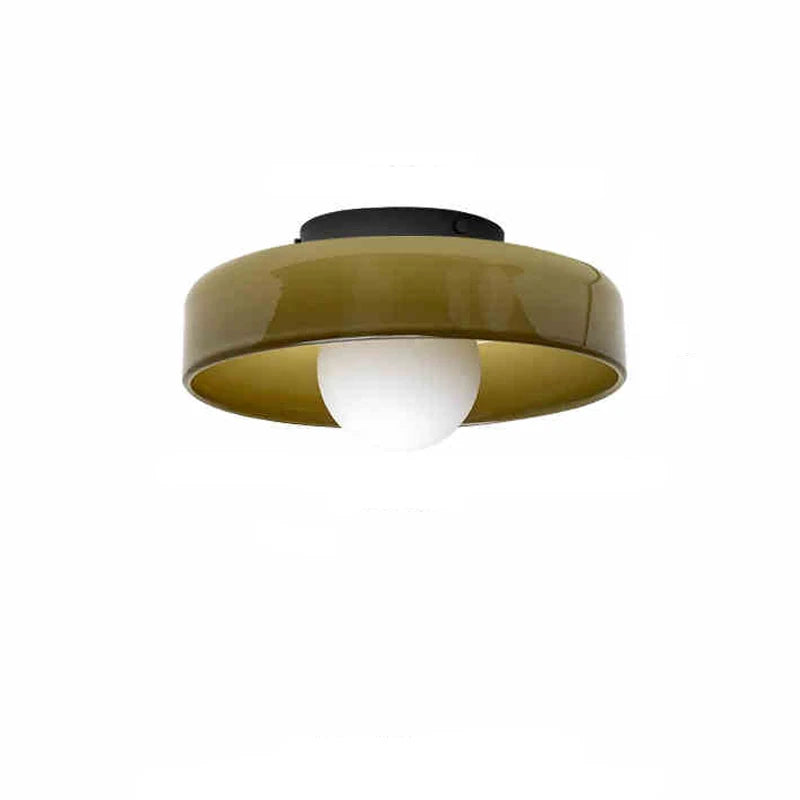 Contemporary Vintage Glass Ceiling Light Entry Hall Balcony Light Bedroom Study Hallway Porch Kitchen Bathroom Light Fixture