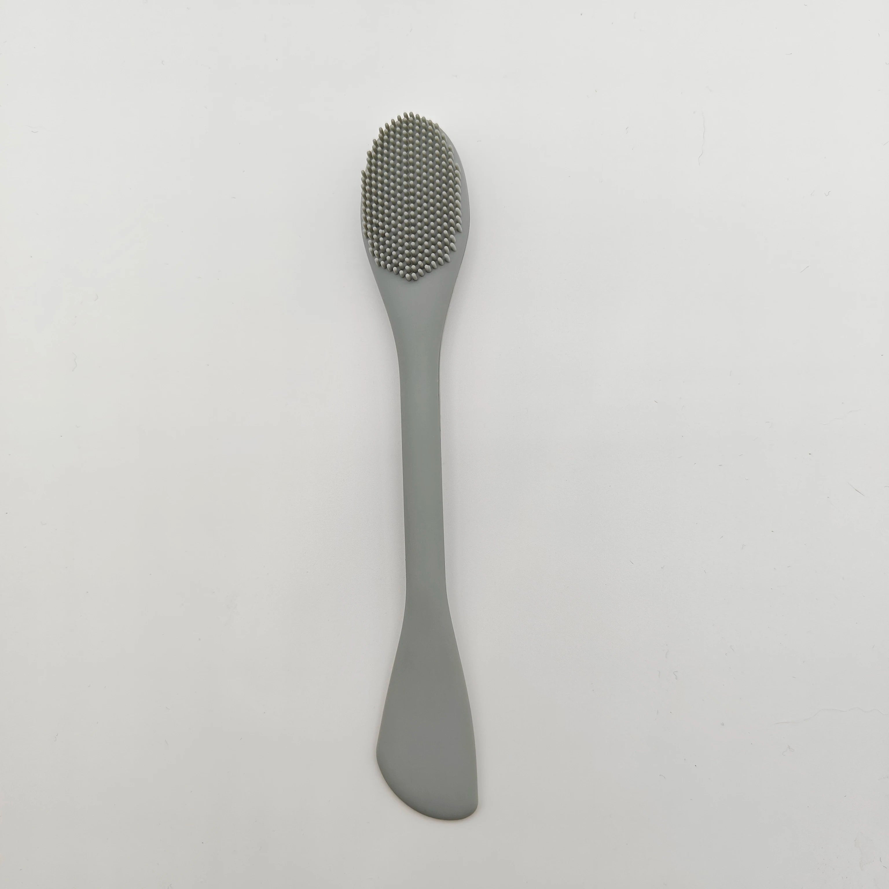 Double Head Facial Mask Brush Silicone Applicator Spoon Spatula Stirring Stick Women Skin Face Cleansing Care Home Makeup Tools