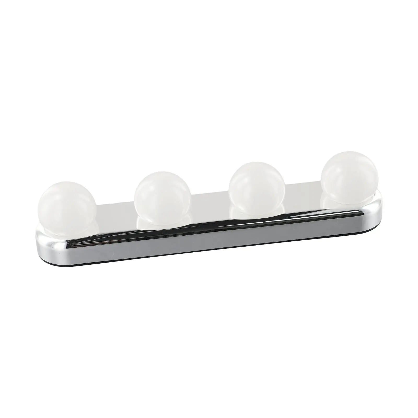 Vanity Lights For Mirror Lighted Makeup Vanity Mirror Dimmable Lights 4 LED Lamps Suction-Cup Mounting Bathroom For Tabletop