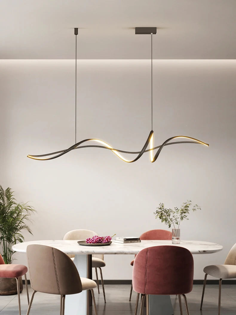2025Modern Smart Pendant Lights for Dining Room Home Decoration Lamp Chandeliers Living Room Lighting Lustres Luminaria