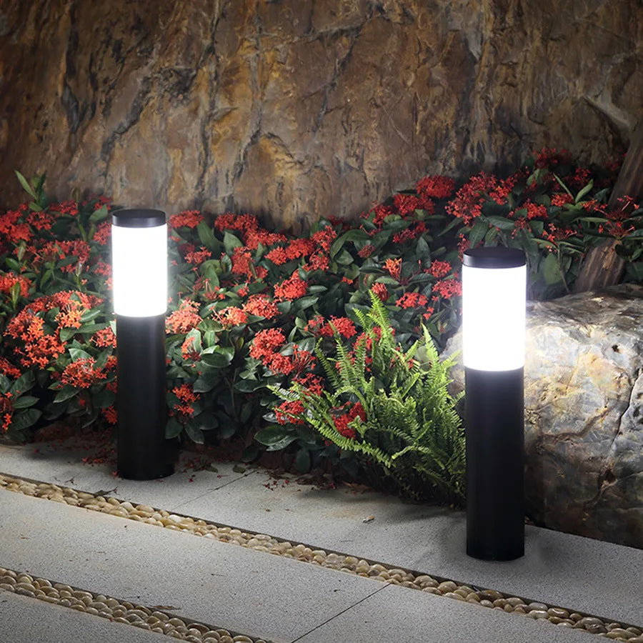 Solar Pathway Lights Waterproof Upgraded Walkway Landscape Outdoor Driveway Auto On/Off Lights for Yard Lawn Patio