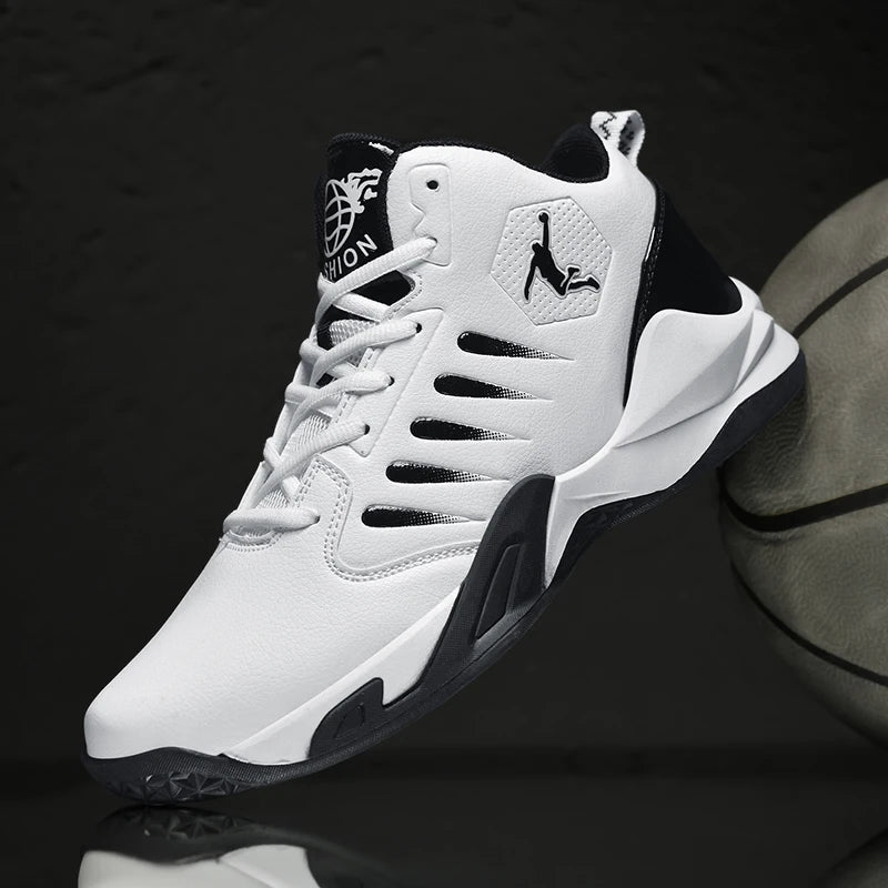 Outdoor Soft Men's Basketball Shoes Comfortable Breathable Man Sneakers Fashion Lightweight Male Cushioning Non-slip Sport Shoes