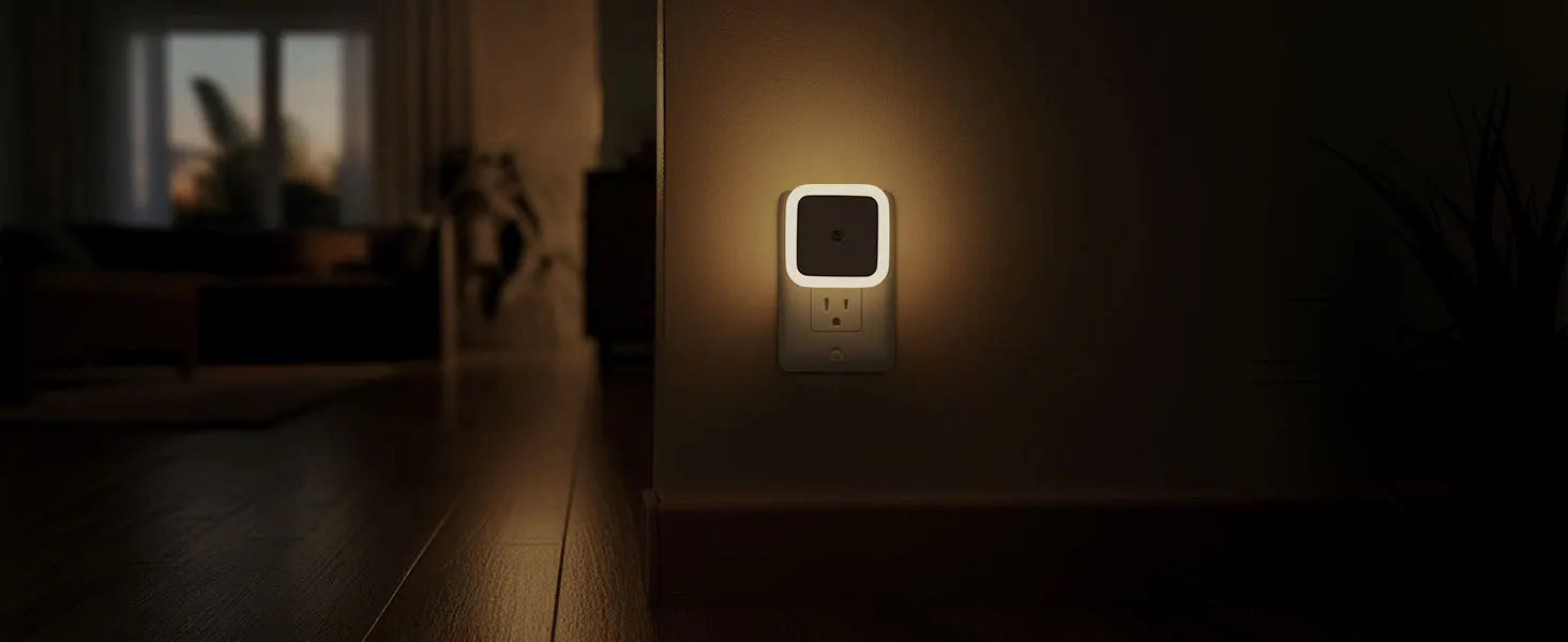 Motion Sensor Night Light Wireless/EU Plug Wall Lamp LED Indoor Lighting,Bedroom Bathroom Corridor Stairway Cabinet Auto ON/OFF