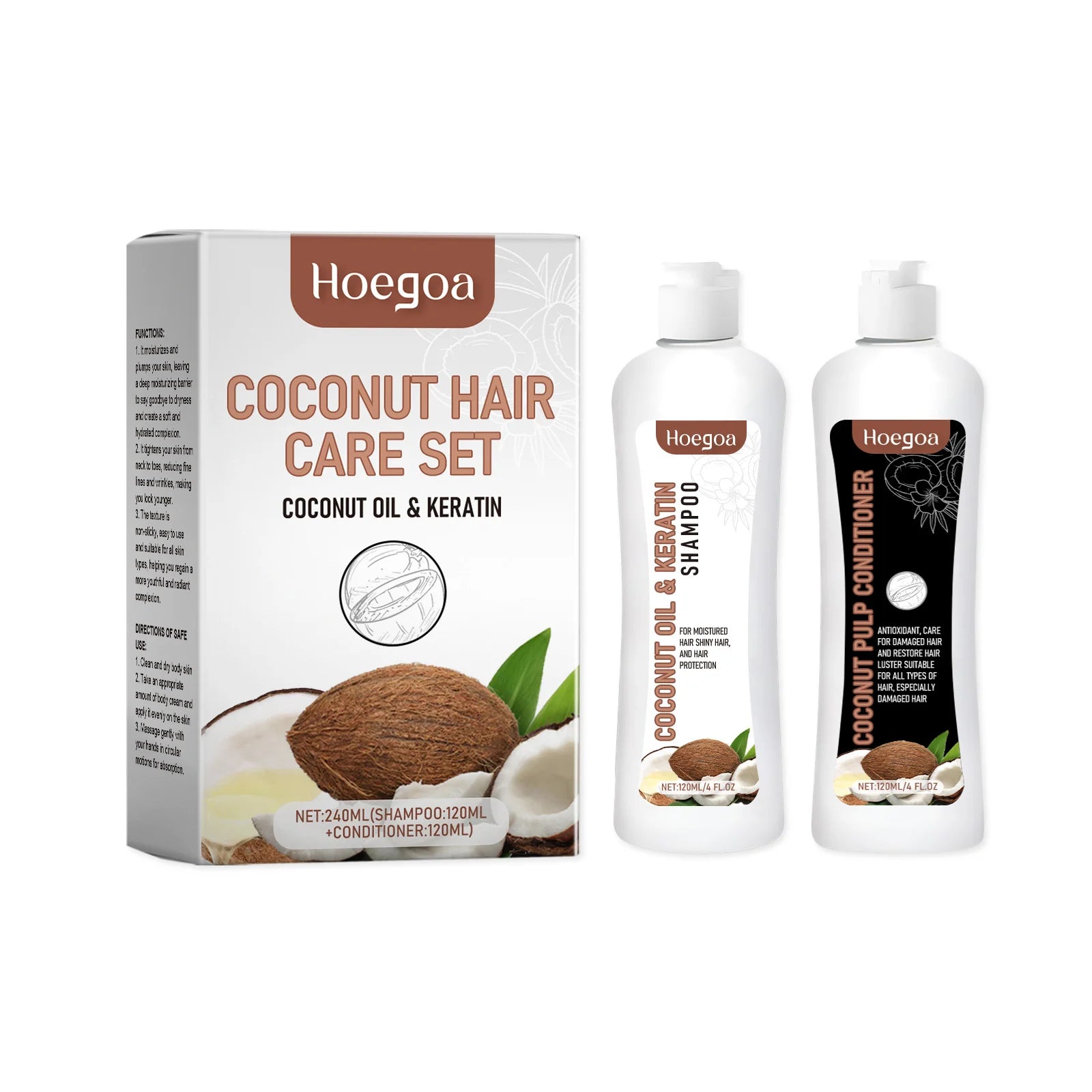 Hair Growth Shampoo Conditioner Set Repairing Strengthen Root Deep Nourish Anti Frizzy Dry Hair Oil Control Smoothing Hair Care