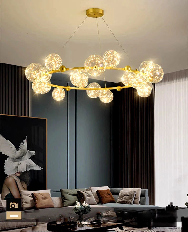 Modern home decor led lights pendant light lamps for living room Chandeliers for dining room hanging light indoor lighting