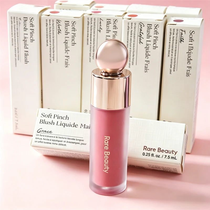 Rare Beauty Makeup Facial Stereoscopic Bronzer Contour Stick Liquid Blusher Nature Plump Waterproof Nose Shadow Highlight Rouge
