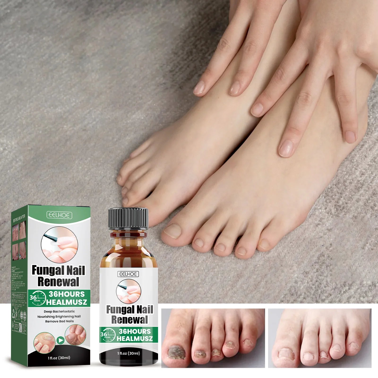 Nail Repair & Strengthening LiquidRepairs and nourishes nails, brightens, moisturizes and protects, for hand & foot nail care.