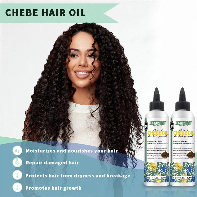 Chebe Hair Care Product Nourishing Soothing Scalp Essence Powder Moisturizer Anti-frizz Rosemary Extract Oil Smoothing Hair 5pcs