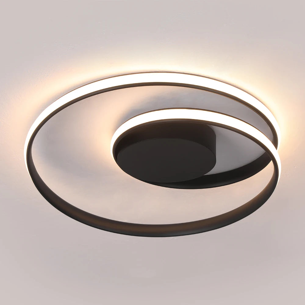 Modern Ceiling Light LED Chandelier Lamp Luminaire Living Dining Room Lighting Acrylic Surface Mounted Home Decor Indoor Fixture