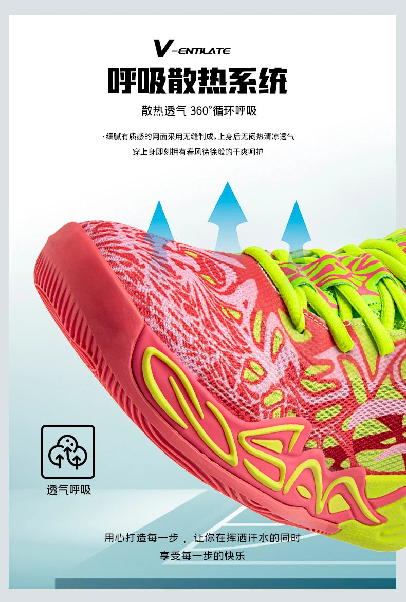 739 High Quality Mens Basketball Sneakers Breathable Cushioning Training Sports Shoes Youth Gym ForMotion Basketball Shoes 35-45