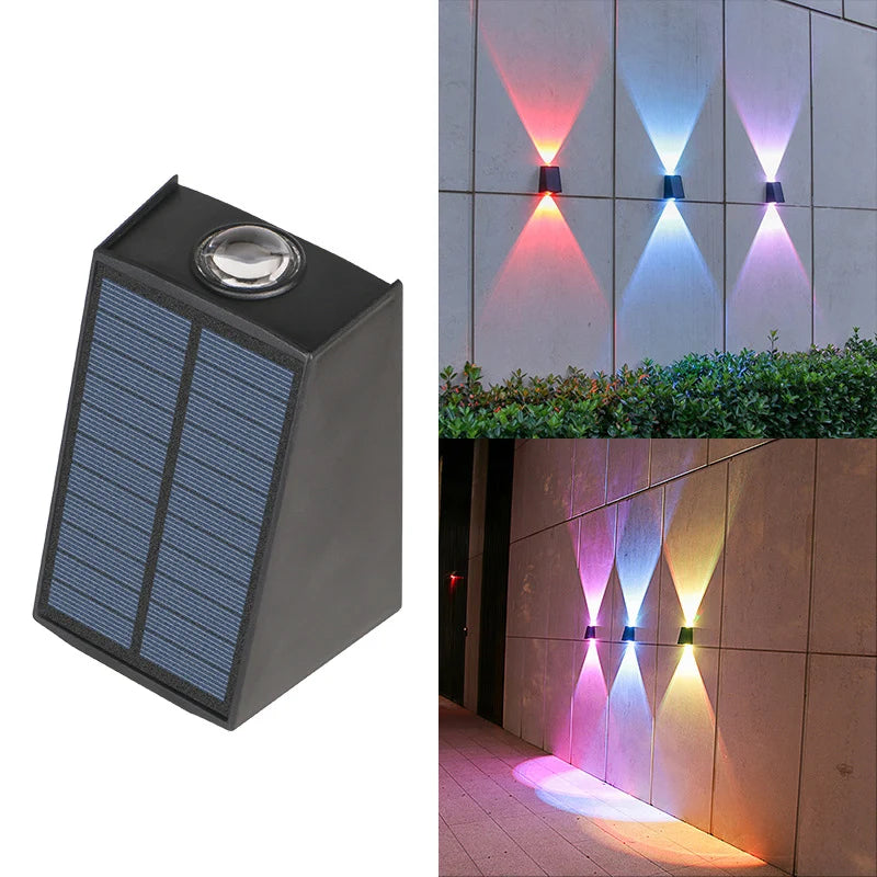 Solar Outdoor Light, Smart Light Sensors and Automatic Switches, Ideal for Gardens, Courtyards, and Walkways