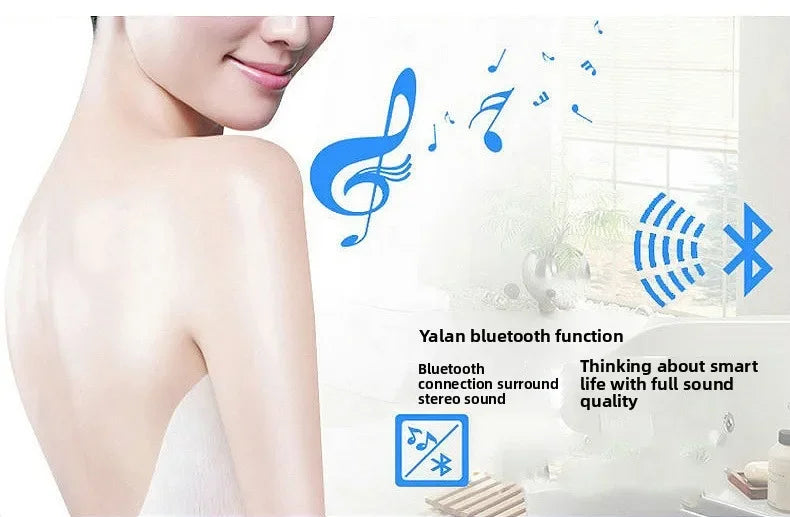 Mirror Round Mirror Wall-mounted Smart Bathroom Mirror LED Touch Screen High Definition Anti-fog Luminous Wall-mounted