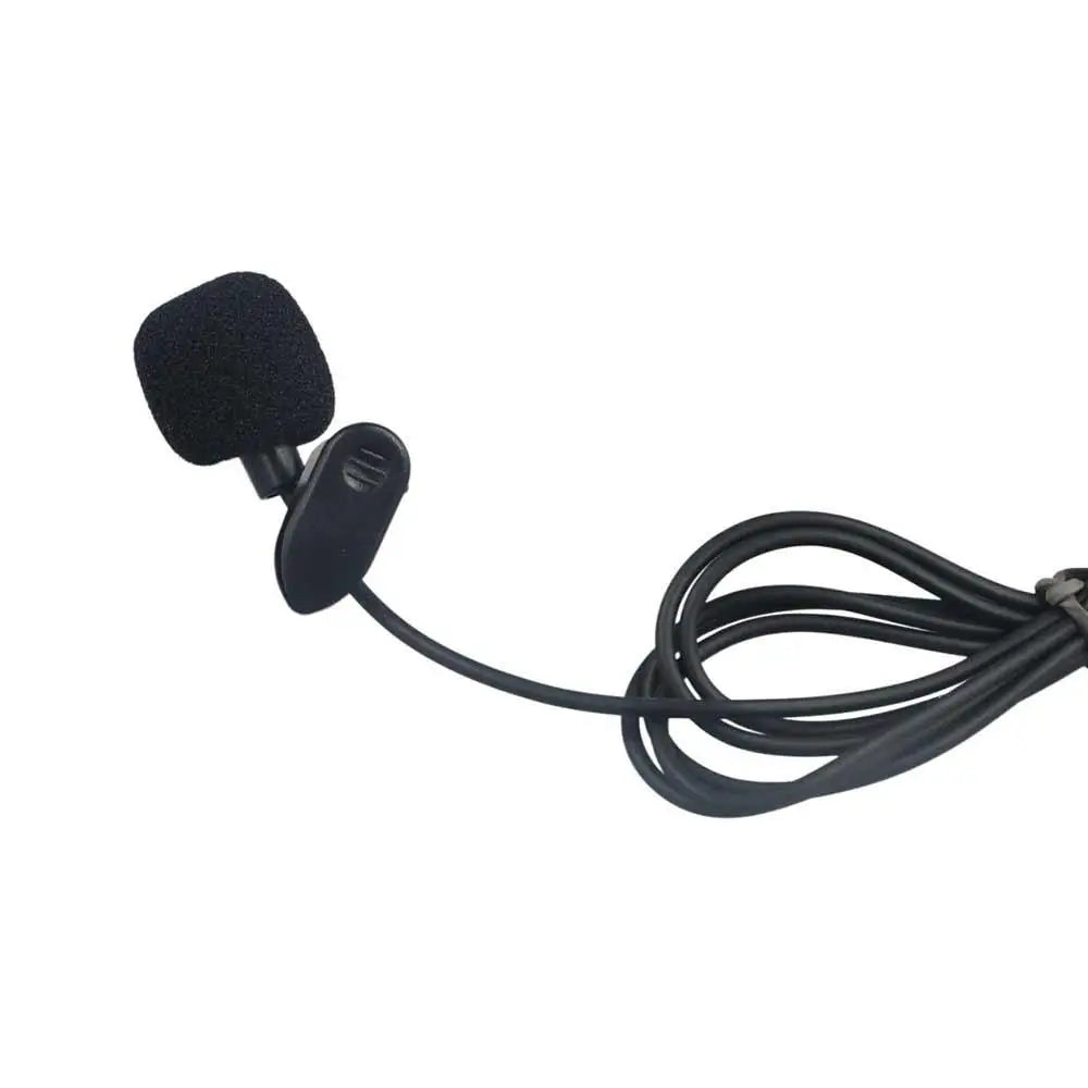 1.5m Portable Amplifier Phone Accessories Clip Microphone Laptop Microphones Wired Mic Tie Clip Microphone Clip-on Microphone