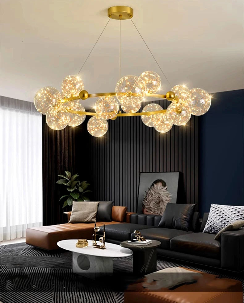 Modern home decor led lights pendant light lamps for living room Chandeliers for dining room hanging light indoor lighting