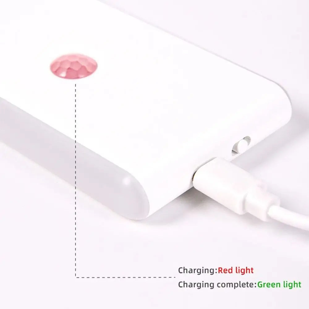 Motion Sensor LED Motion Sensor Night Light Rechargeable Wireless Magnetic Wall Lamp Dimmable Lighting Magnetic