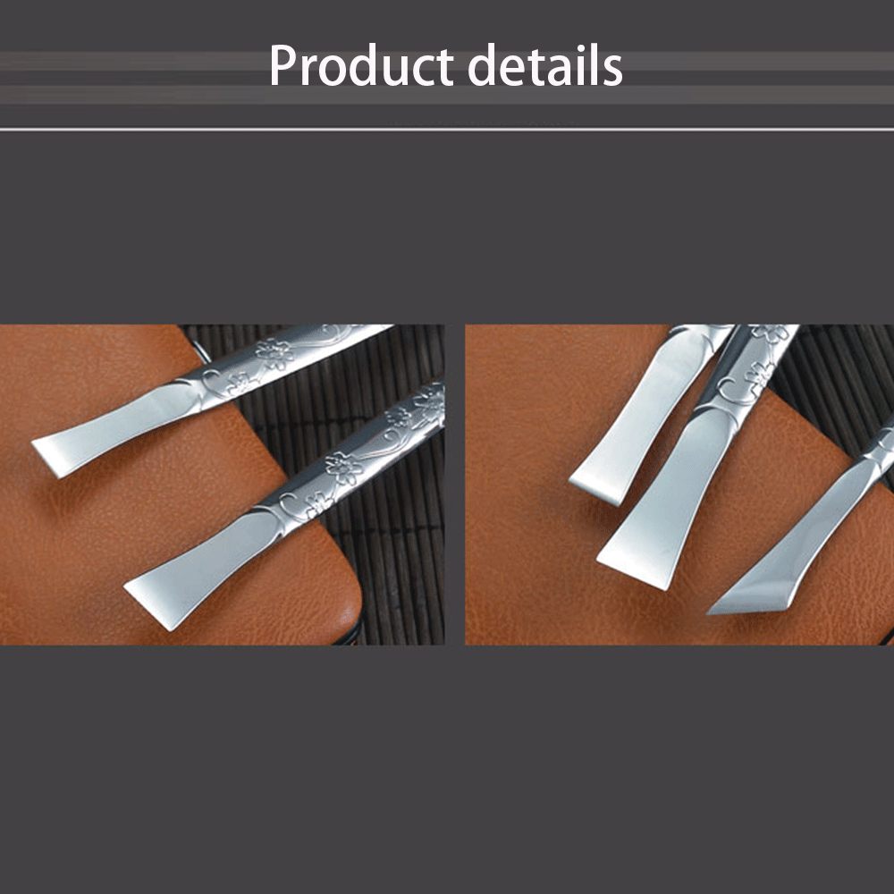 Professional Pedicure Tools Set Manicure Knife Kit Stainless Steel Toe Pedicure Knife Nail Clipper Feet Scraper Dead Skin Remove