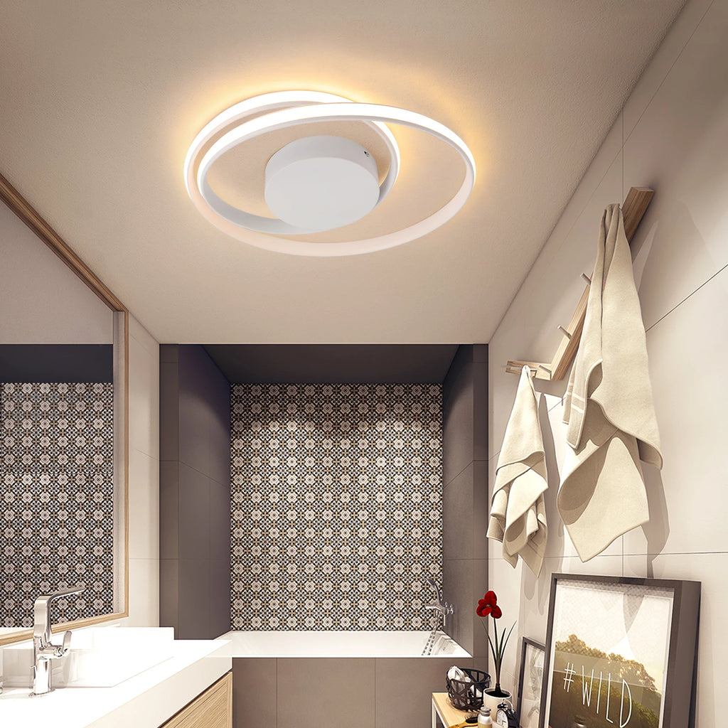 Modern Ceiling Light LED Chandelier Lamp Luminaire Living Dining Room Lighting Acrylic Surface Mounted Home Decor Indoor Fixture